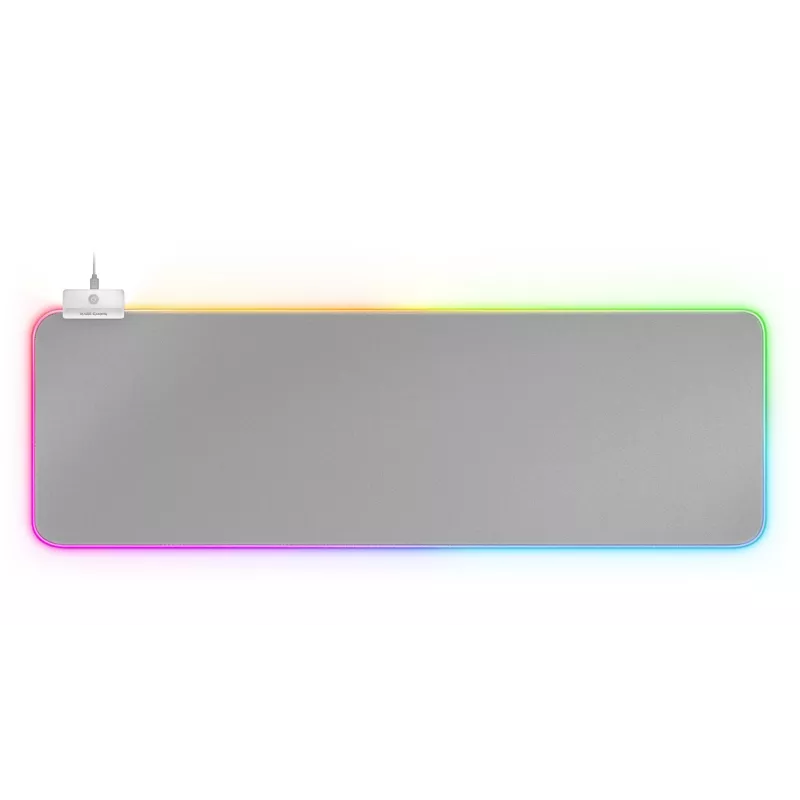 Mars Gaming MMPRGB2S RGB tappetino mouse XXL argento