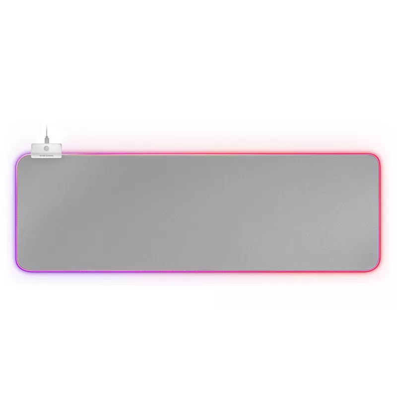 Mars Gaming MMPRGB2S RGB tappetino mouse XXL argento