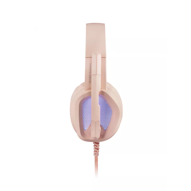 Mars Gaming MH320 headset con filo archetto USB Type-A rosa