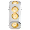 Mars Gaming MC51W case PC gaming ATX bianco con doppio vetro temperato, 5x ventole RGB 12cm