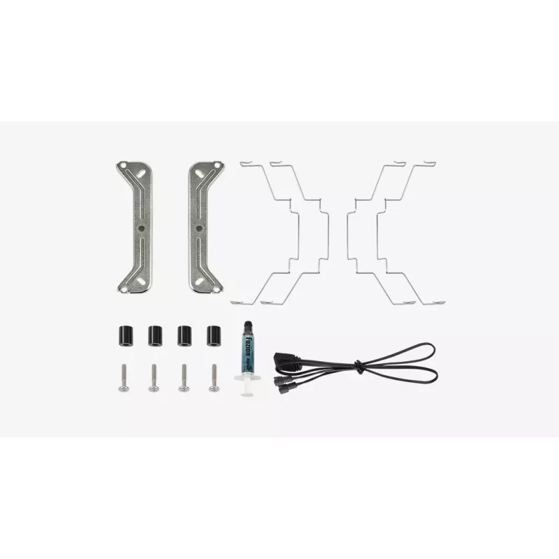 Dissipatore ad aria per CPU Aerocool Rime 4 Dual 12 cm nero 1 pezzo