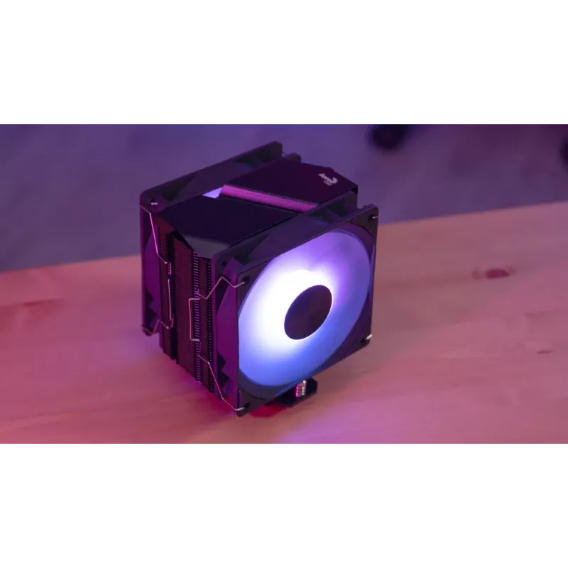 Dissipatore ad aria per CPU Aerocool Rime 4 Dual 12 cm nero 1 pezzo