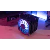 Dissipatore ad aria per CPU Aerocool Rime 4 Dual 12 cm nero 1 pezzo