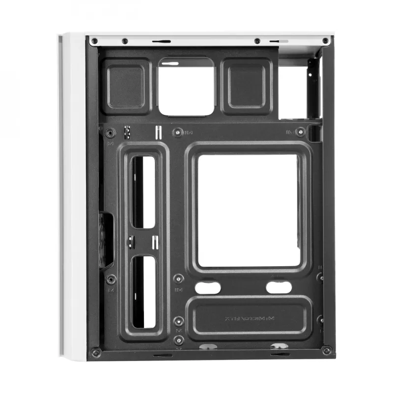 Case Micro-ATX Mars Gaming MC300W con vetro temperato, 3 ventole FRGB, bianco