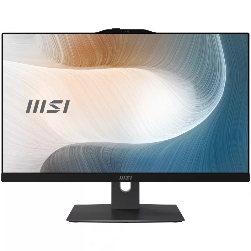 All-in-One PC MSI Modern AM242TP 1M-1227EU Intel Core 5 120U 60,5 cm (23,8 inch) 1920 x 1080 pixel touchscreen 8 GB DDR5-SDRAM 512 GB SSD Windows 11 Pro Wi-Fi 6E (802.11ax) nero