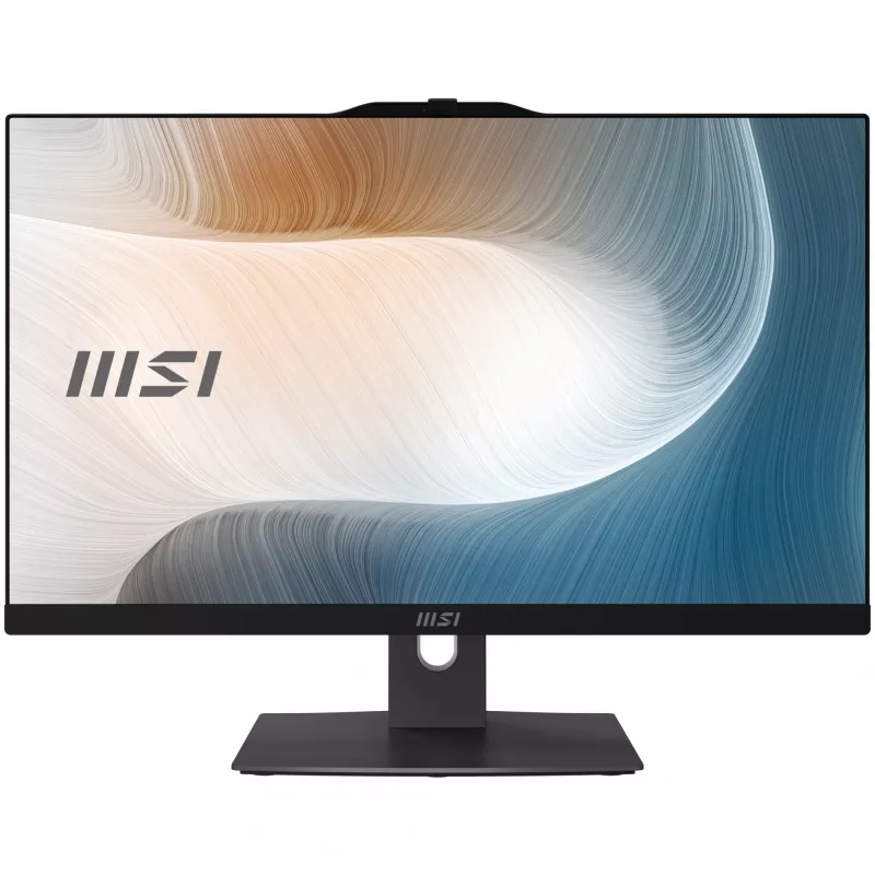 All-in-One PC MSI Modern AM242TP 1M-1227EU Intel Core 5 120U 60,5 cm (23,8 inch) 1920 x 1080 pixel touchscreen 8 GB DDR5-SDRAM 512 GB SSD Windows 11 Pro Wi-Fi 6E (802.11ax) nero