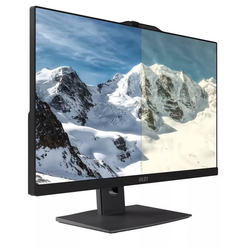 All-in-One PC MSI Modern AM242TP 1M-1230EU Intel Core 3 100U 60,5 cm (23,8 inch) 1920 x 1080 pixel touchscreen 8 GB DDR5-SDRAM 256 GB SSD Windows 11 Pro Wi-Fi 6E (802.11ax) nero