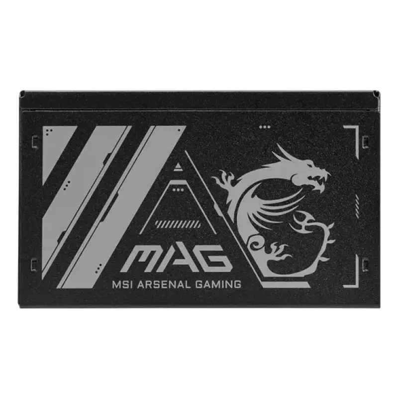 Alimentatore MSI MAG A500N-H 500 W ATX 24 pin, raffreddamento attivo, nero