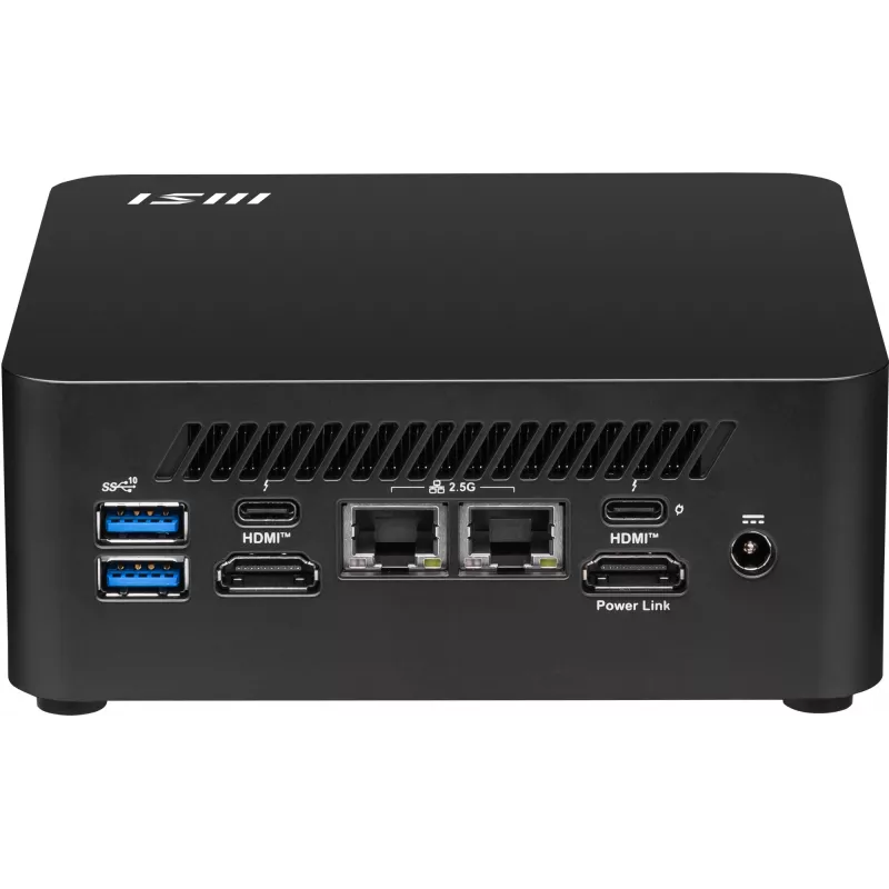 MSI CUBI NUC 1MG-244BEU PC/Workstation Barebone 0,84-L-PC nero 100U Intel SoC
