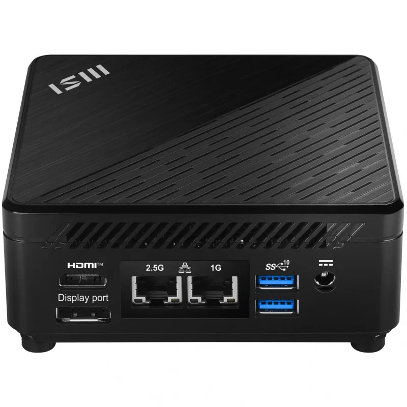 Mini-PC MSI Cubi 5 12M-457EU Intel® Core™ i7 i7-1255U 16 GB DDR4-SDRAM 512 GB SSD Windows 11 Pro nero