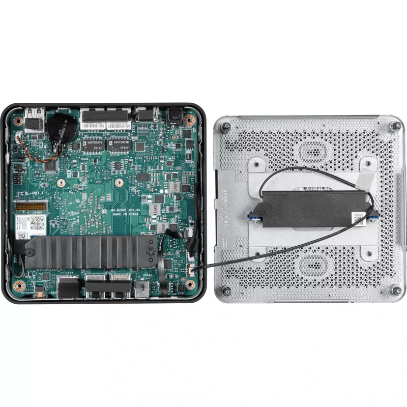 MSI Cubi NUC AI+ 2MG-002EU Copilot+ PC Intel Core Ultra 7 258V 32 GB LPDDR5x-SDRAM 1 TB SSD Windows 11 Home Mini PC nero