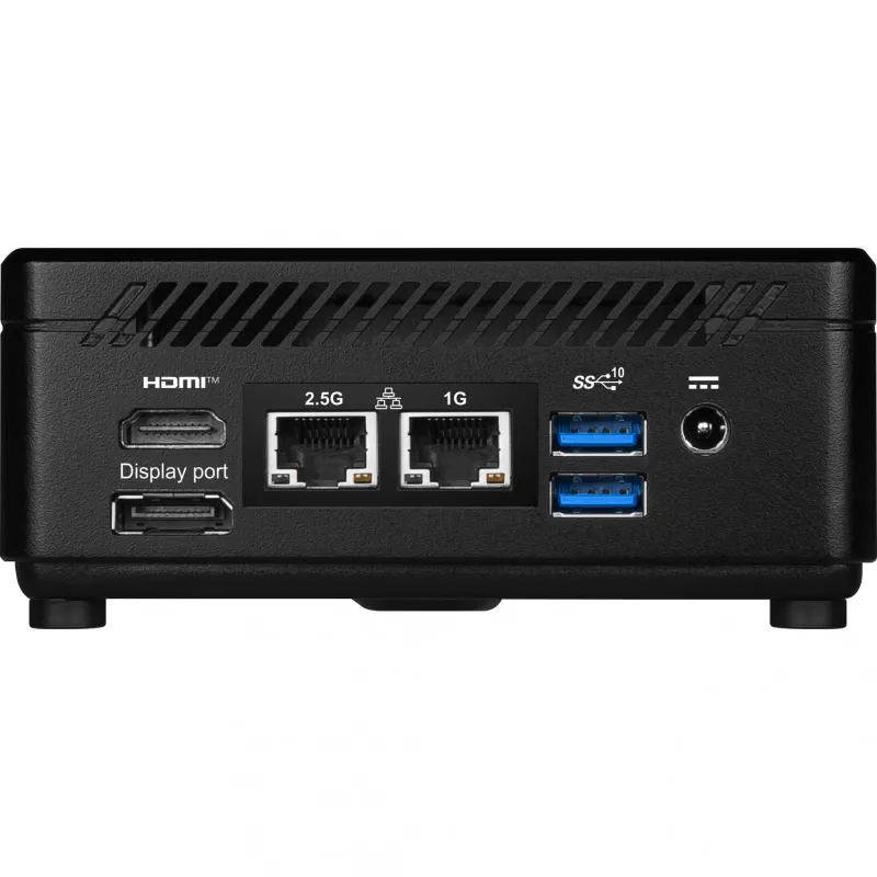 MSI Cubi 5 1M-496EU Intel Core 5 120U 16 GB DDR5-SDRAM 512 GB SSD Windows 11 Pro Mini PC nero