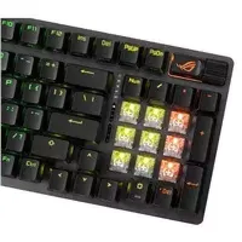 ASUS ROG Strix Scope II 96 Wireless tastiera gaming USB + RF Wireless + Bluetooth QWERTY US English nero