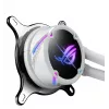 Dissipatore liquido all-in-one per processore ASUS ROG Strix LC II 360 ARGB White Edition 12 cm