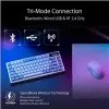 ASUS ROG Azoth tastiera gaming USB + RF Wireless + Bluetooth bianco