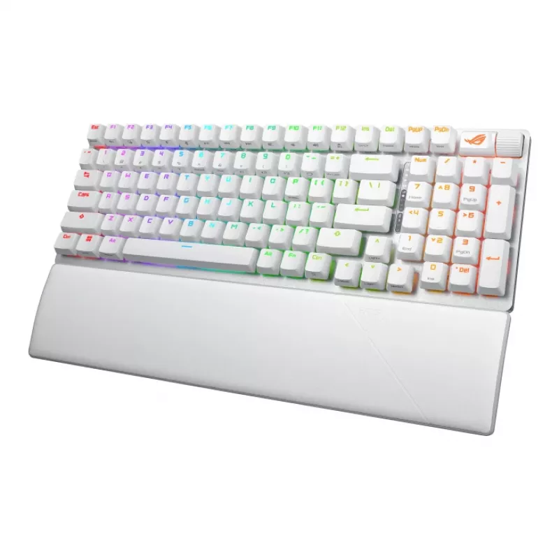 Tastiera gaming ASUS ROG Strix Scope II 96 Wireless USB + RF Wireless + Bluetooth bianco