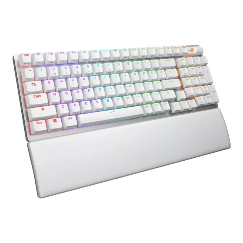 Tastiera gaming ASUS ROG Strix Scope II 96 Wireless USB + RF Wireless + Bluetooth bianco
