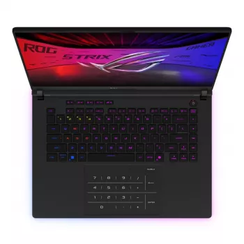 ASUS ROG Strix SCAR 16 G635LW-U9644X laptop, 16 pollici 2.5K 240Hz, Intel Core Ultra 9 275HX, 64GB, 2TB+2TB SSD, RTX 5080, Windows 11 Pro