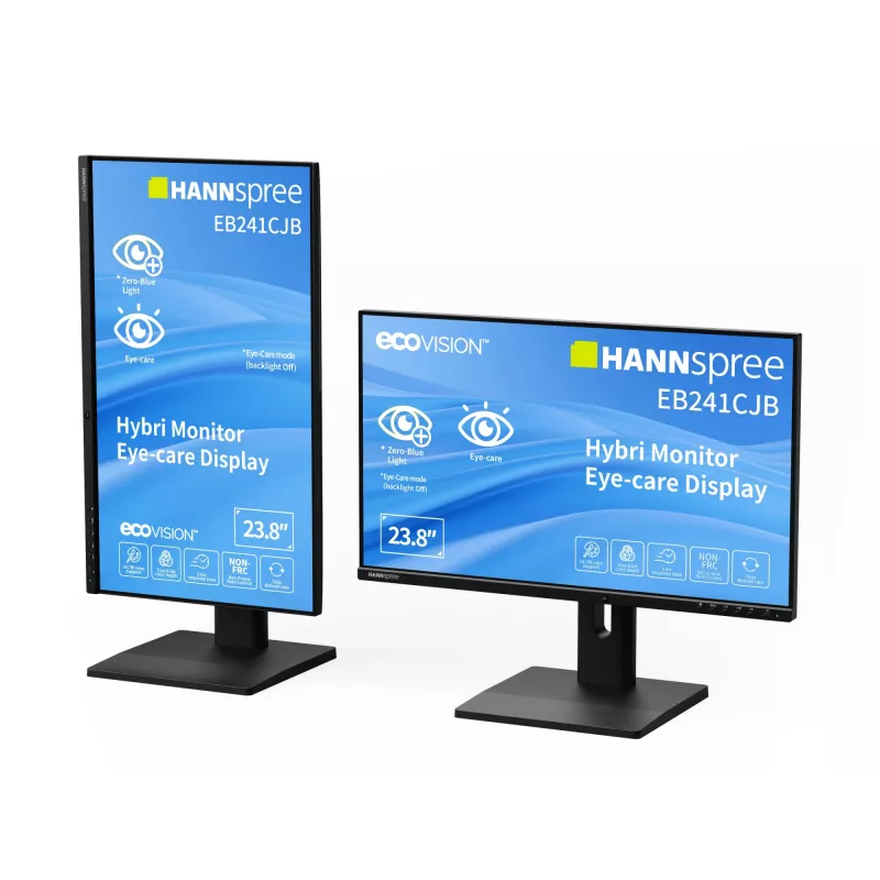 Monitor PC Hannspree Hybri Monitor EB241CJB 60,5 cm (23,8