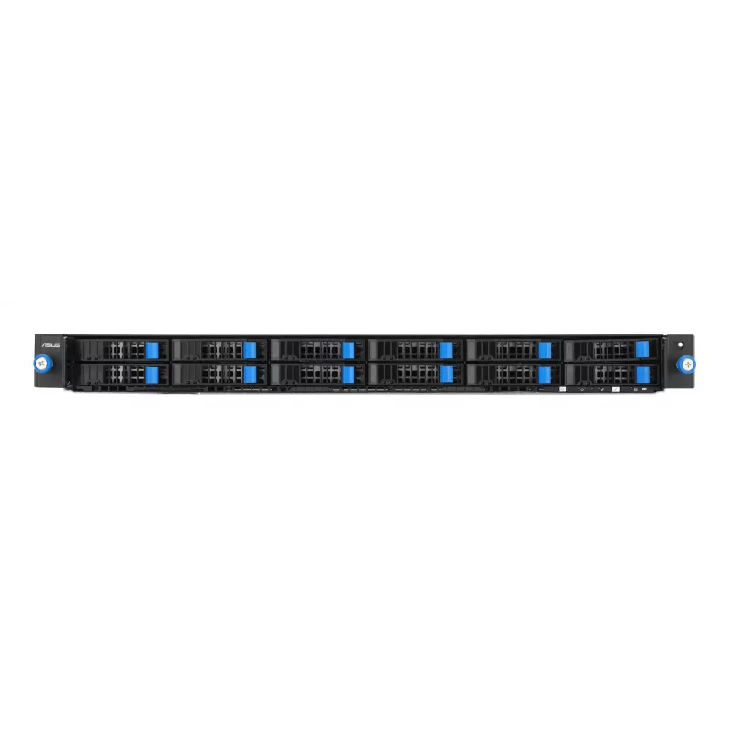 ASUS RS700-E12-RS12U Rack (1U) nero, acciaio