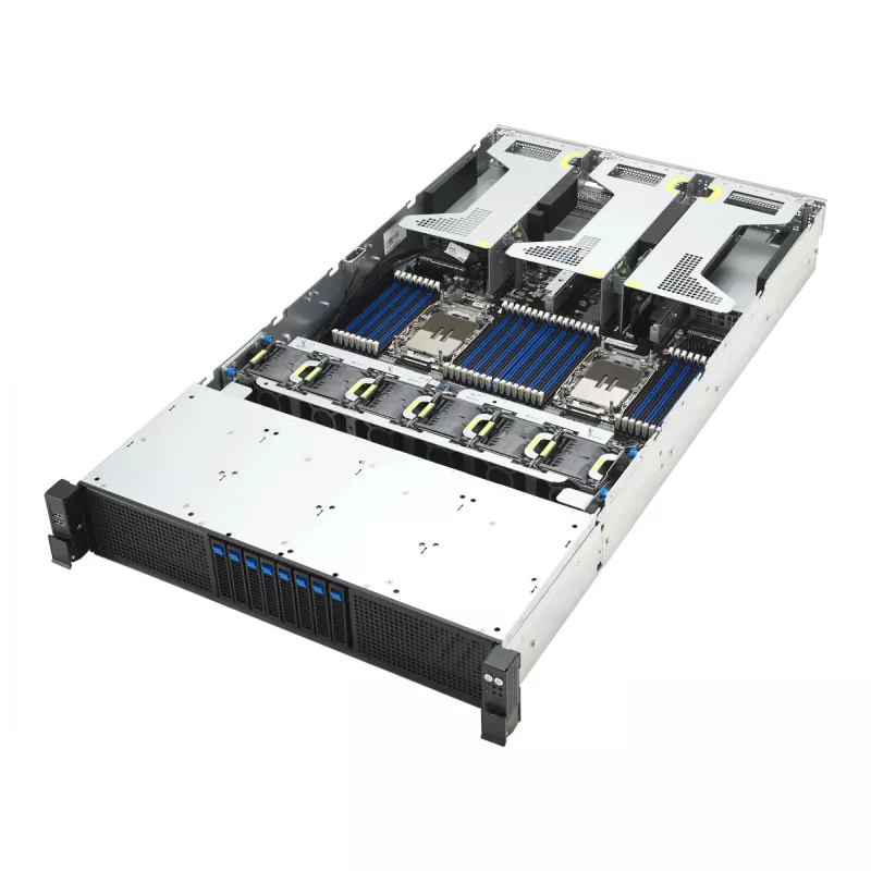 Rack-Server ASUS RS720-E12-RS8G 3,2 kW alimentatore ridondante, 8 vani hot-swap