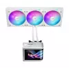 Dissipatore liquido all-in-one ASUS ROG Ryuo IV SLC 360 ARGB White Edition — radiatore da 360 mm, 3 ventole da 120 mm, display AMOLED, supporto per LGA 1700