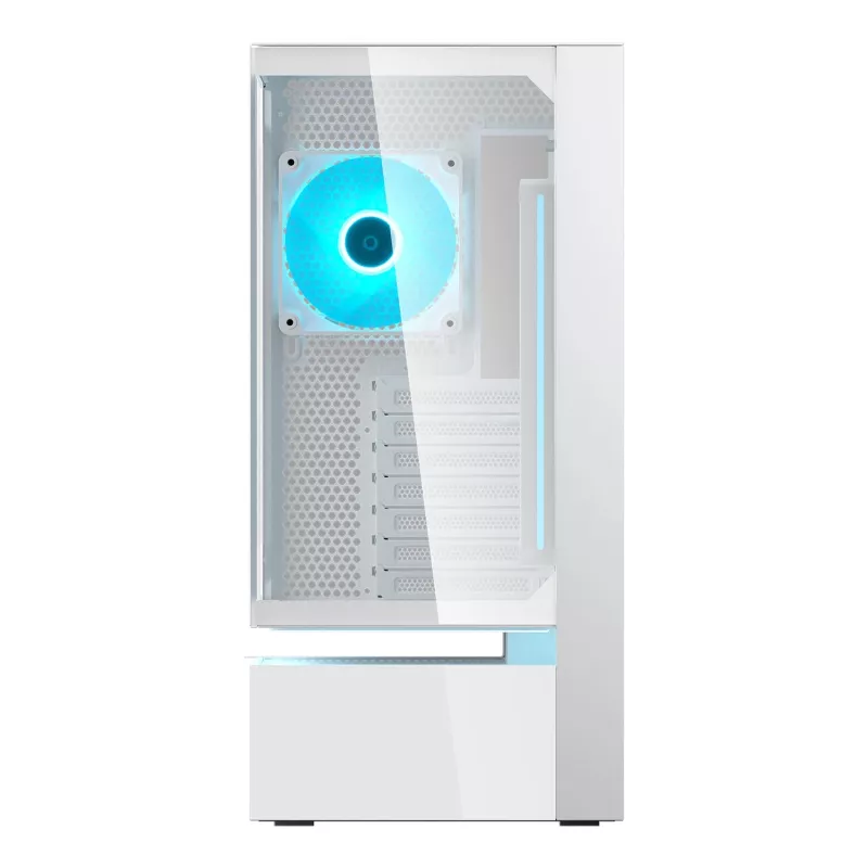 COUGAR CFV235 Vision Case per PC Midi-Tower – ARGB, LCD 23,3 cm (9,16