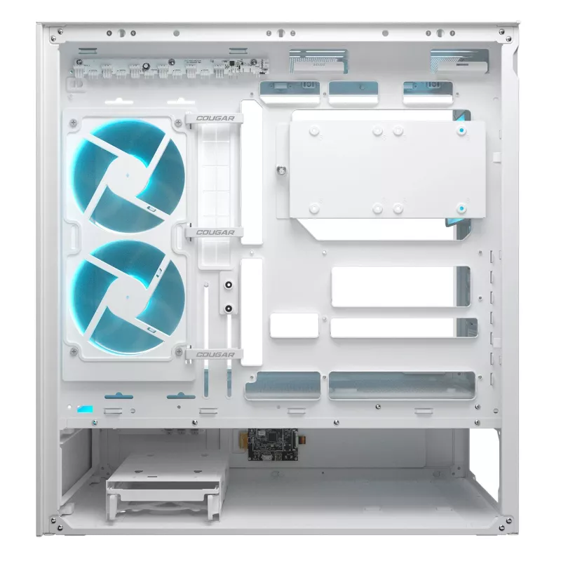 COUGAR CFV235 Vision Case per PC Midi-Tower – ARGB, LCD 23,3 cm (9,16