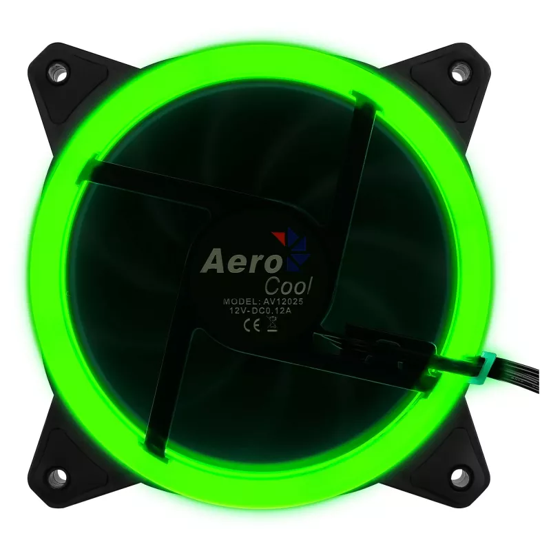 Aerocool Rev RGB ventola per case PC 12 cm nero