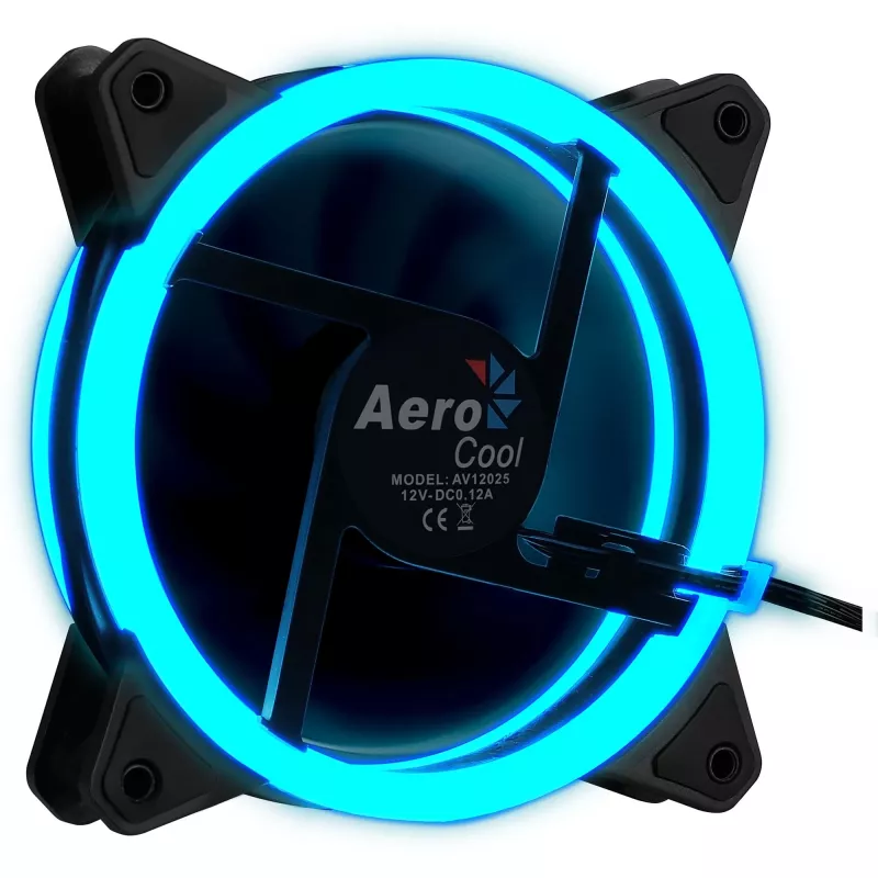 Aerocool Rev RGB ventola per case PC 12 cm nero