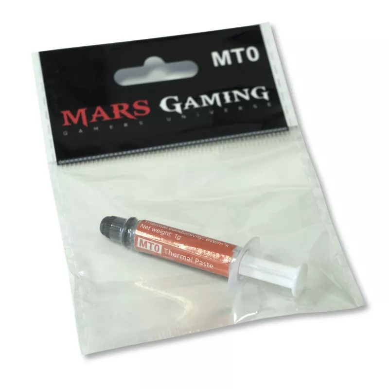 Mars Gaming MT0 pasta termica per PC 1g 6W temperatura 30-280º massima sicurezza