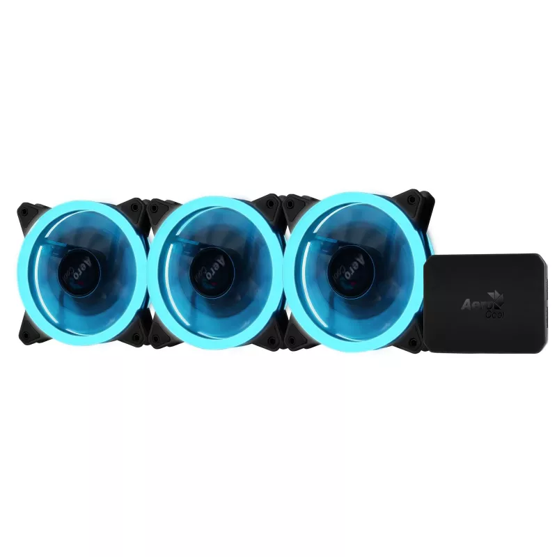 Aerocool Rev RGB Pro ventola per case 12 cm nero