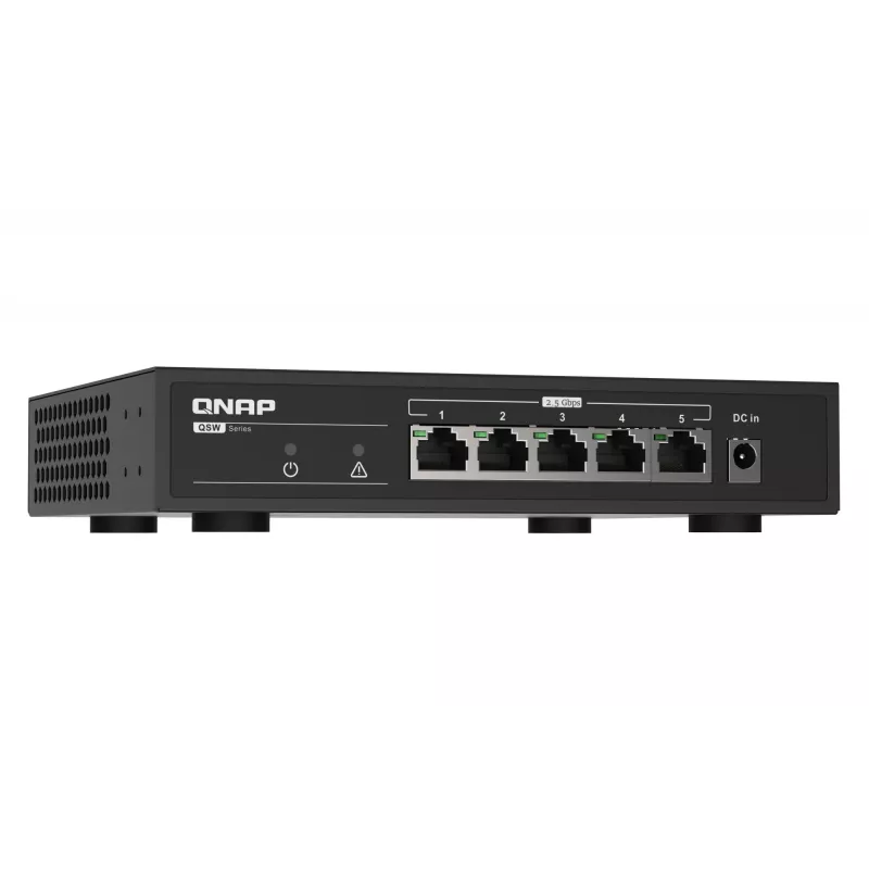 QNAP QSW-1105-5T switch non gestito a 5 porte, 5x 2.5GbE