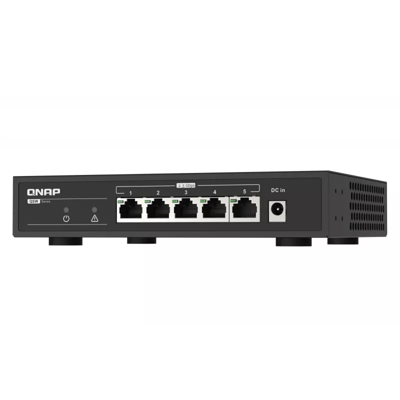 QNAP QSW-1105-5T switch non gestito a 5 porte, 5x 2.5GbE