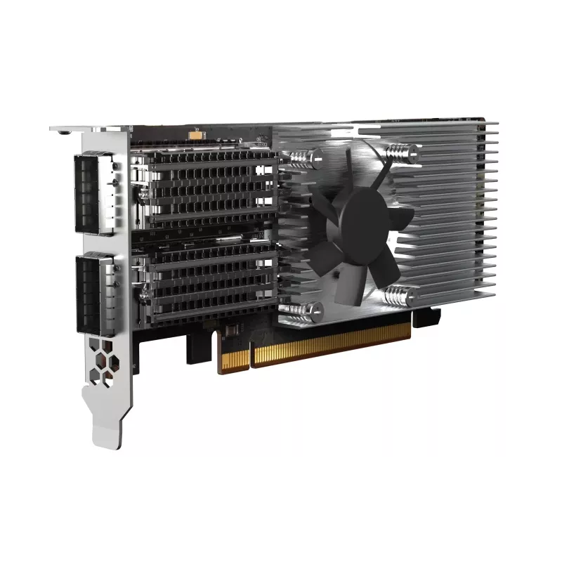 QNAP QXG-100G2SF-E810 scheda di rete interna fibra ottica 100000 Mbit/s
