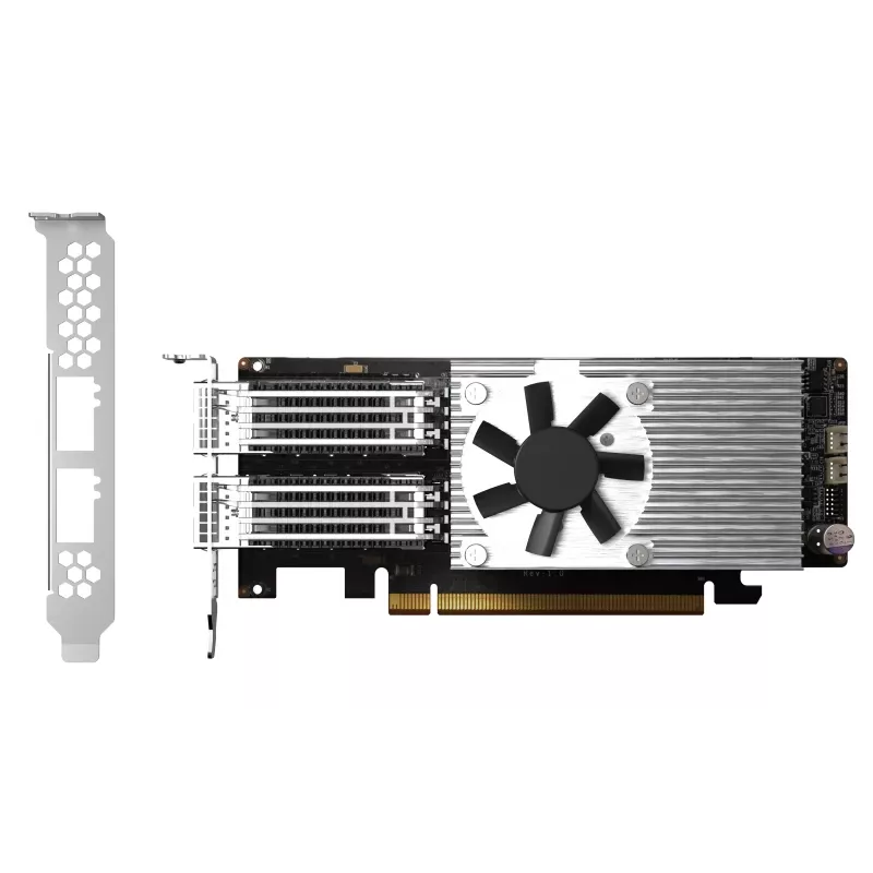 QNAP QXG-100G2SF-E810 scheda di rete interna fibra ottica 100000 Mbit/s