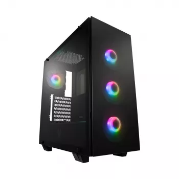 FSP CMT512 Midi Tower nero