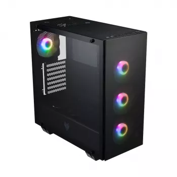 FSP CMT512 Midi Tower nero