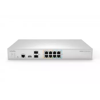 EnGenius Cloud Managed Security Gateway 2 x 2,5 GbE LAN & 6 x 2,5 GbE WAN & 2 porte SFP+