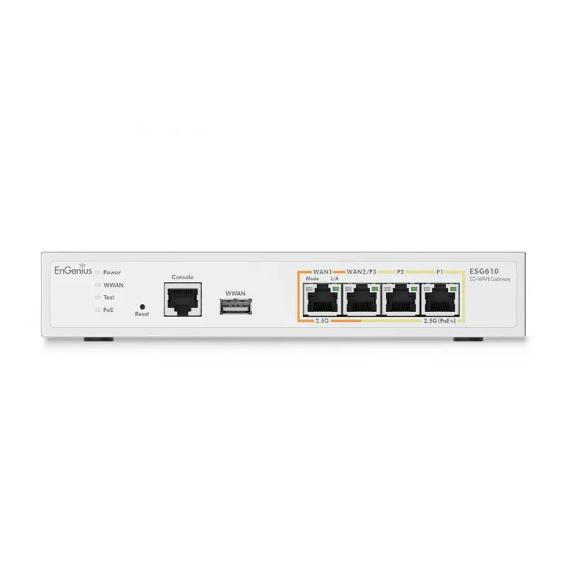 EnGenius Cloud Managed Security Gateway 2 x 2.5 GbE LAN e 2 x 2.5 GbE WAN