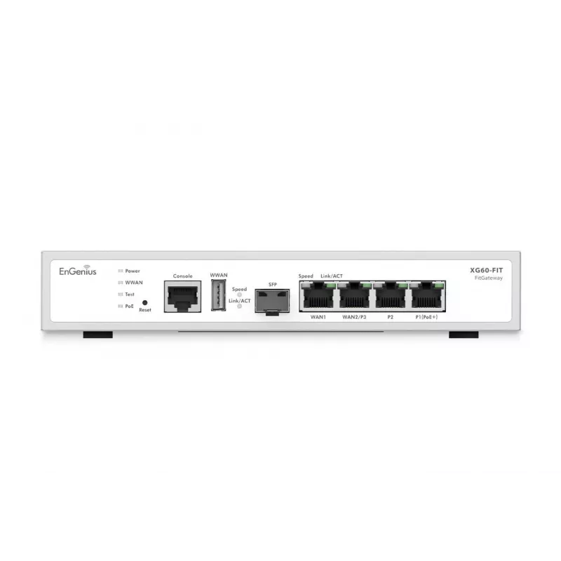 EnGenius FitXpress Managed Gateway 2 x GbE LAN & 2 x GbE WAN & 1 porta SFP
