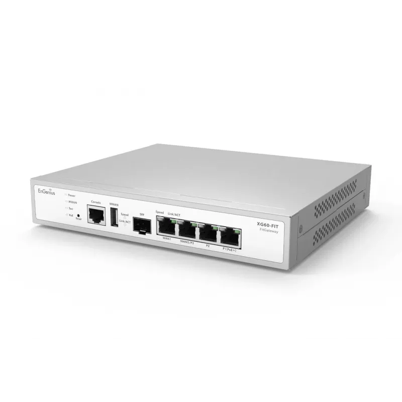 EnGenius FitXpress Managed Gateway 2 x GbE LAN & 2 x GbE WAN & 1 porta SFP
