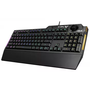ASUS TUF Gaming K1 tastiera USB nero full-size RGB LED