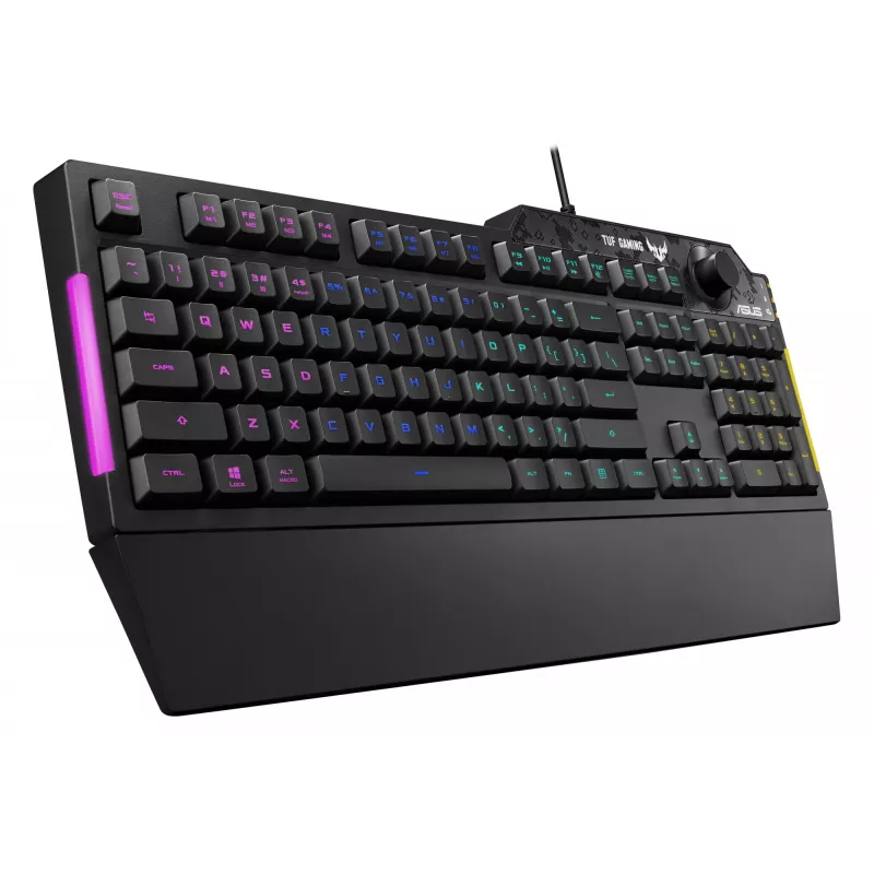 ASUS TUF Gaming K1 tastiera USB nero full-size RGB LED