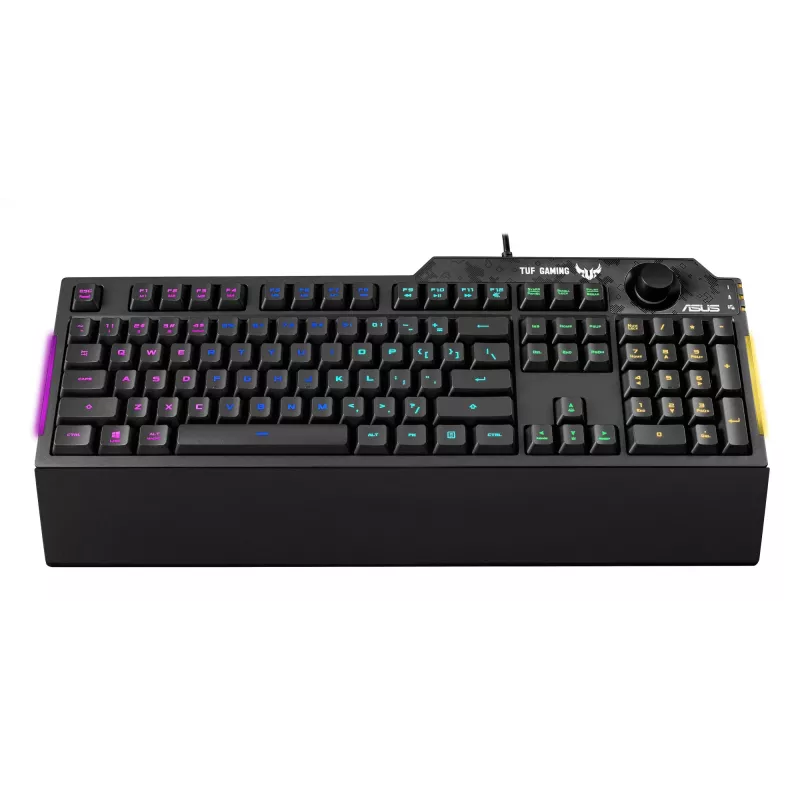 ASUS TUF Gaming K1 tastiera USB nero full-size RGB LED