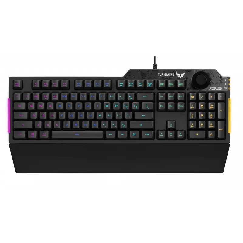 ASUS TUF Gaming K1 tastiera USB nero full-size RGB LED