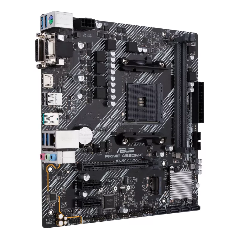 Scheda madre ASUS PRIME A520M-E/CSM, AMD A520, socket AM4, micro ATX