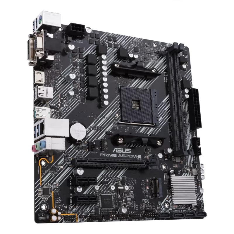 Scheda madre ASUS PRIME A520M-E/CSM, AMD A520, socket AM4, micro ATX