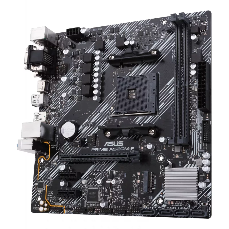Scheda madre ASUS PRIME A520M-E/CSM, AMD A520, socket AM4, micro ATX