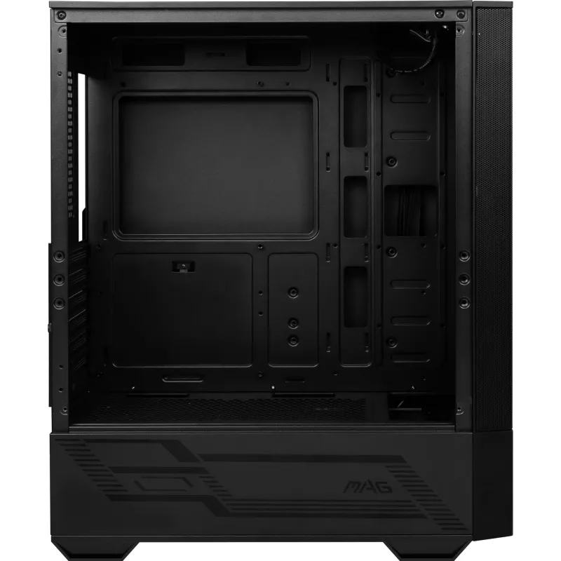 MSI MAG FORGE 111R case per computer gaming mid tower 'nero, 1x ventola 120mm ARGB PWM, hub ARGB 1-6, Mystic Light Sync, pannello in vetro temperato, ATX, mATX, mini-ITX'